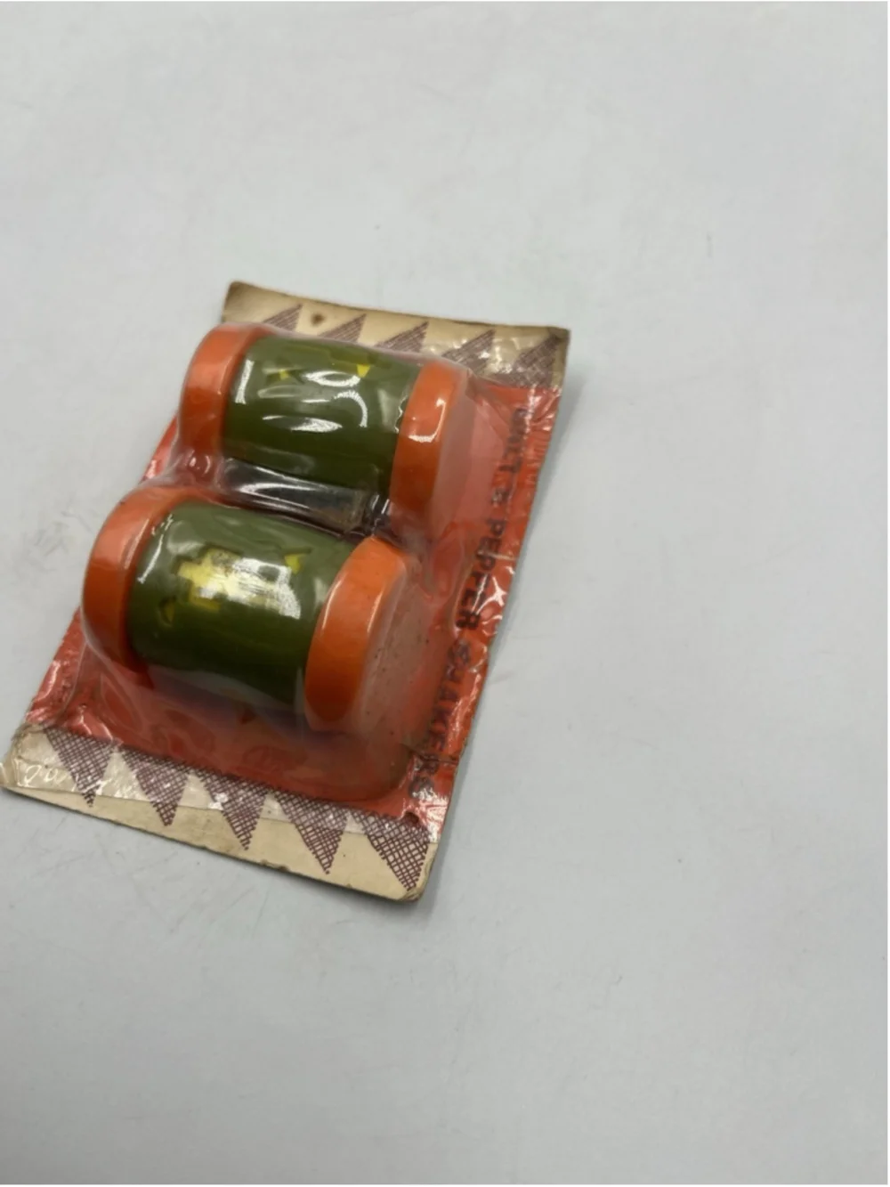 Vintage 1970’s St. Labre Indian School Salt & Pepper Souvenir Item in NIP SEE